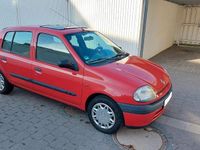 Gebraucht Renault Clio II 58 PS (42 kW) 1998 Rot Limousine