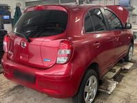 Gebraucht Nissan Micra 80 PS (58 kW) 2013 Rot Kleinwagen