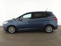 Gebraucht Ford Grand C-Max Titanium 120 PS (88 kW) 2019 Blau Van / Kleinbus