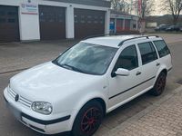 Gebraucht VW Golf IV 110 PS (80 kW) 2002 Weiß Kombi