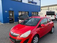 Gebraucht Opel Corsa Selection 69 PS (50 kW) 2012 Rot Kleinwagen