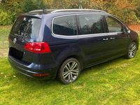 Gebraucht VW Sharan 170 PS (125 kW) 2014 Blau Van / Kleinbus