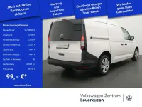 Gebraucht VW Caddy Maxi 122 PS (89 kW) 2021 Candy weiss Van / Kleinbus