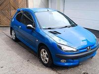 Gebraucht Peugeot 206 75 PS (55 kW) 2000 Blau Kleinwagen