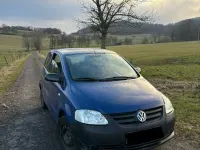Gebraucht VW Fox 54 PS (39 kW) 2010 Blau Kleinwagen