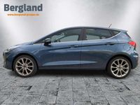 Gebraucht Ford Fiesta Titanium 125 PS (91 kW) 2023 Lackierung metallic "chrome bl Limousine