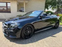 Gebraucht Mercedes E300 AMG line 258 PS (189 kW) 2020 Obsidianschwarz Cabrio