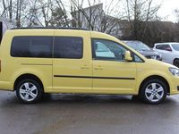 Gebraucht VW Caddy Maxi Edition 105 PS (77 kW) 2013 Gelb Van / Kleinbus