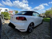 Gebraucht VW Golf Cabriolet GTI 211 PS (155 kW) 2013 Weiß Cabrio