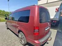 Gebraucht VW Caddy Highline 105 PS (77 kW) 2011 Rot Van / Kleinbus