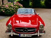Gebraucht Mercedes SL300 215 PS (158 kW) 1958 Rot Cabrio