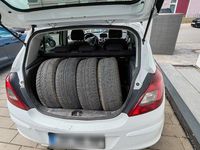 Gebraucht Opel Corsa Edition 101 PS (74 kW) 2012 Weiß Kleinwagen