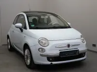 Gebraucht Fiat 500 Lounge 101 PS (74 kW) 2009 Blau Kleinwagen