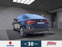 Gebraucht BMW X6 Performance 313 PS (230 kW) 2016 Black sapphire metallic (metallic) SUV