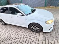 Gebraucht Audi A3 S-Line 125 PS (91 kW) 2008 Weiß Kleinwagen