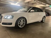 Gebraucht Audi A3 Cabriolet S-Line 160 PS (117 kW) 2009 Weiß Cabrio