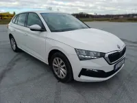 Gebraucht Skoda Scala Ambition 110 PS (80 kW) 2023 Weiß Kleinwagen