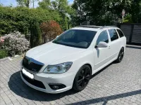 Gebraucht Skoda Octavia RS 170 PS (125 kW) 2011 Weiß Kombi