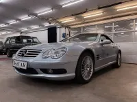 Gebraucht Mercedes SL55 AMG AMG 500 PS (367 kW) 2002 Silber Cabrio