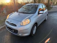 Gebraucht Nissan Micra Acenta 80 PS (58 kW) 2011 Silber Kleinwagen