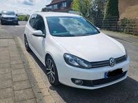 Gebraucht VW Golf VI Highline 140 PS (102 kW) 2010 Weiß Kleinwagen