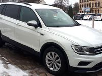 Gebraucht VW Tiguan Allspace Trendline 150 PS (110 kW) 2018 Weiß SUV