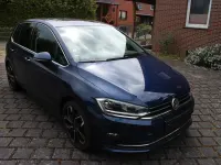 Gebraucht VW Golf Sportsvan Highline 131 PS (96 kW) 2018 Blau Van / Kleinbus