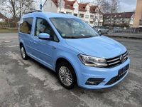 Gebraucht VW Caddy Comfortline 102 PS (75 kW) 2017 Blau Van / Kleinbus