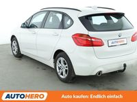 Gebraucht BMW 218 Active Tourer Advantage 140 PS (102 kW) 2018 Weiß Van / Kleinbus