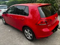 Second-hand VW Golf VII 109 CP (80 kW) 2016 Roșu Berlinǎ