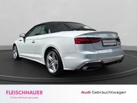 Gebraucht Audi A5 Cabriolet S-Line 204 PS (150 kW) 2021 Weiss Cabrio