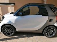Gebraucht Smart ForTwo Cabrio Brabus 90 PS (66 kW) 2018 Weiß Cabrio