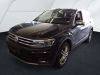 gebraucht VW Tiguan Allspace 2.0 TDI DSG Comfort AHK LED A SUV, Geländewagen, Pickup (Schwarz), EZ 02.2021 55663 km, 110 kW (150 PS)