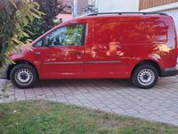 Gebraucht VW Caddy Maxi 110 PS (80 kW) 2017 Rot Van / Kleinbus