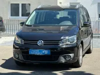 Gebraucht VW Touran Highline 105 PS (77 kW) 2011 Schwarz Van / Kleinbus