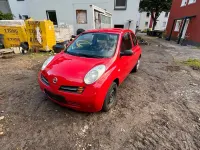 Gebraucht Nissan Micra 2005 Rot Kleinwagen