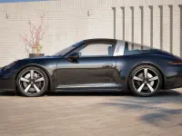 Neu Porsche 911 Targa 4S Chrono 480 PS (353 kW) 2026 Schwarz Cabrio