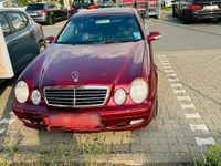 Używany Mercedes CLK230 196 KM (144 kW) 2000 Czerwony Coupe