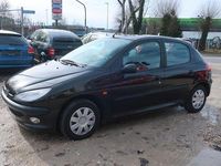 Gebraucht Peugeot 206 60 PS (44 kW) 1999 Schwarz Kleinwagen