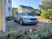 Gebraucht Mercedes SLK200 AMG 136 PS (100 kW) 1996 Silber Cabrio