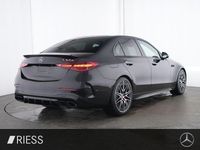 Gebraucht Mercedes C63 AMG Premium Plus 476 PS (350 kW) 2024 Metalliclack obsidianschwarz Limousine