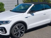 Gebraucht VW T-Roc Cabriolet R-line 150 PS (110 kW) 2025 Weiß Cabrio