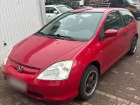 Gebraucht Honda Civic 90 PS (66 kW) 2002 Rot Kleinwagen