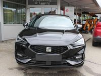 Neu Seat Leon FR 150 PS (110 kW) 2025 Schwarz (midnight schwarz) grau (stoff) Limousine