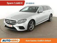 Gebraucht Mercedes E300 AMG line 306 PS (225 kW) 2020 Iridiumsilber Kombi