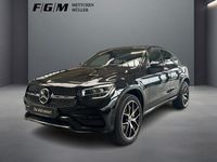 Gebraucht Mercedes GLC300e AMG line 320 PS (235 kW) 2022 Metalliclack obsidianschwarz m Coupé