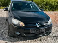 Gebraucht VW Golf VI 122 PS (89 kW) 2012 Schwarz Kleinwagen
