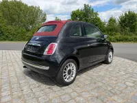 Gebraucht Fiat 500 Lounge 69 PS (50 kW) 2012 Schwarz Cabrio