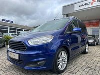 Gebraucht Ford Tourneo Courier Titanium 101 PS (74 kW) 2018 Blau Van / Kleinbus