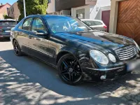 Brugt Mercedes E200 Elegance 163 HK (119 kW) 2003 Sort Sedan